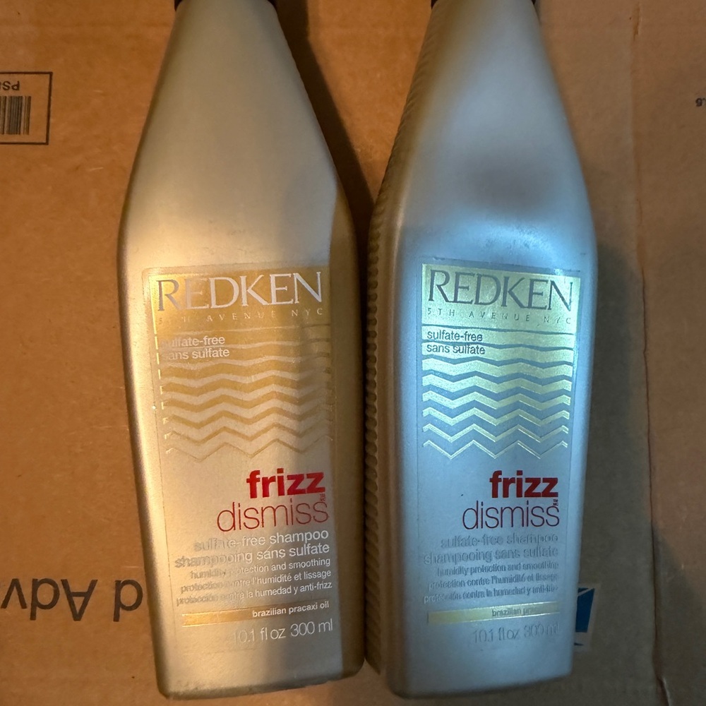 Redken Frizz Dismiss Sulfate-Free Shampoo 10.1 oz Set of 2‎ hair care smooth